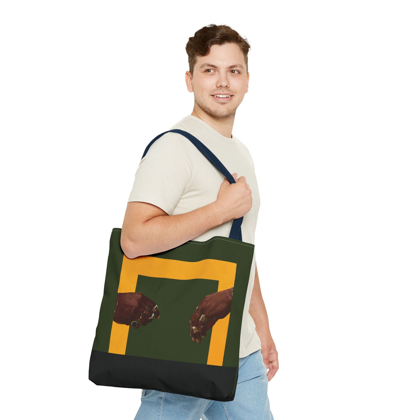 Gold Fingers tote