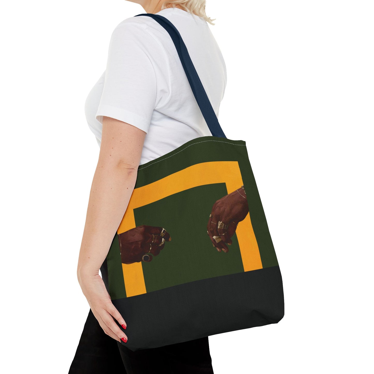Gold Fingers tote