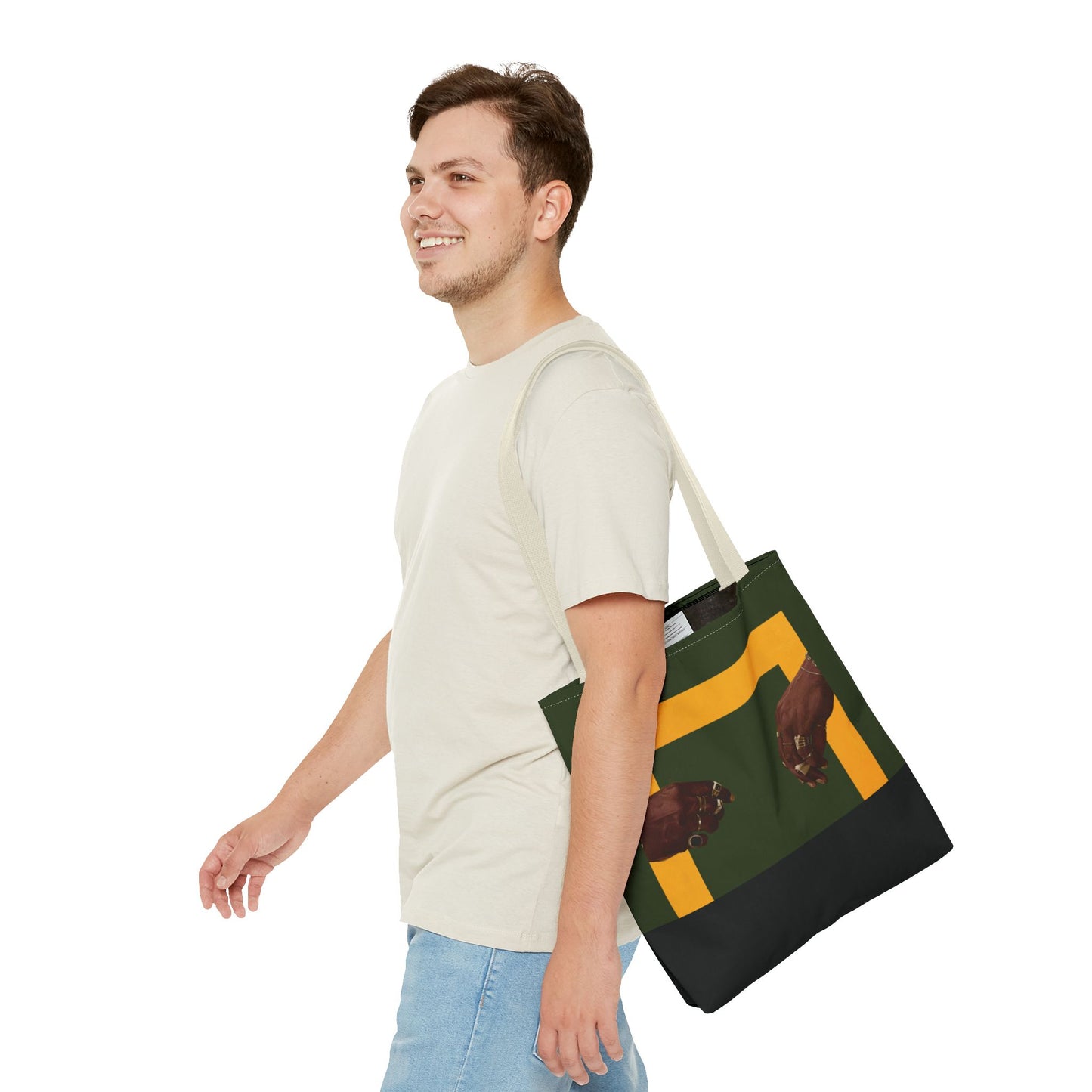 Gold Fingers tote