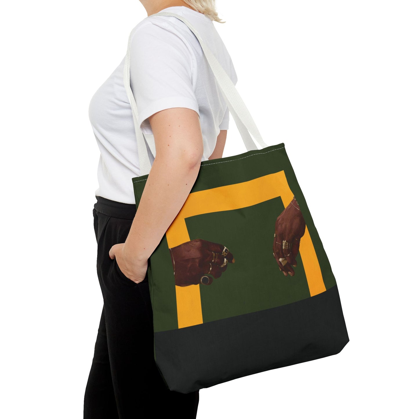 Gold Fingers tote