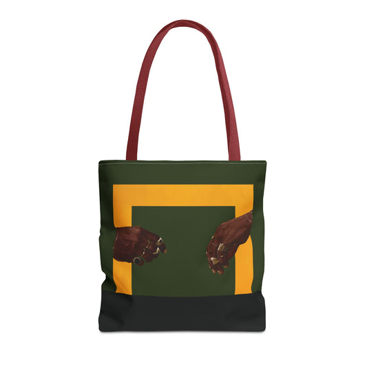 Gold Fingers tote