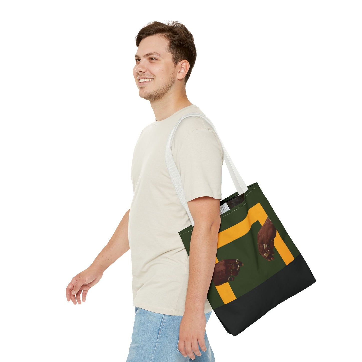 Gold Fingers tote