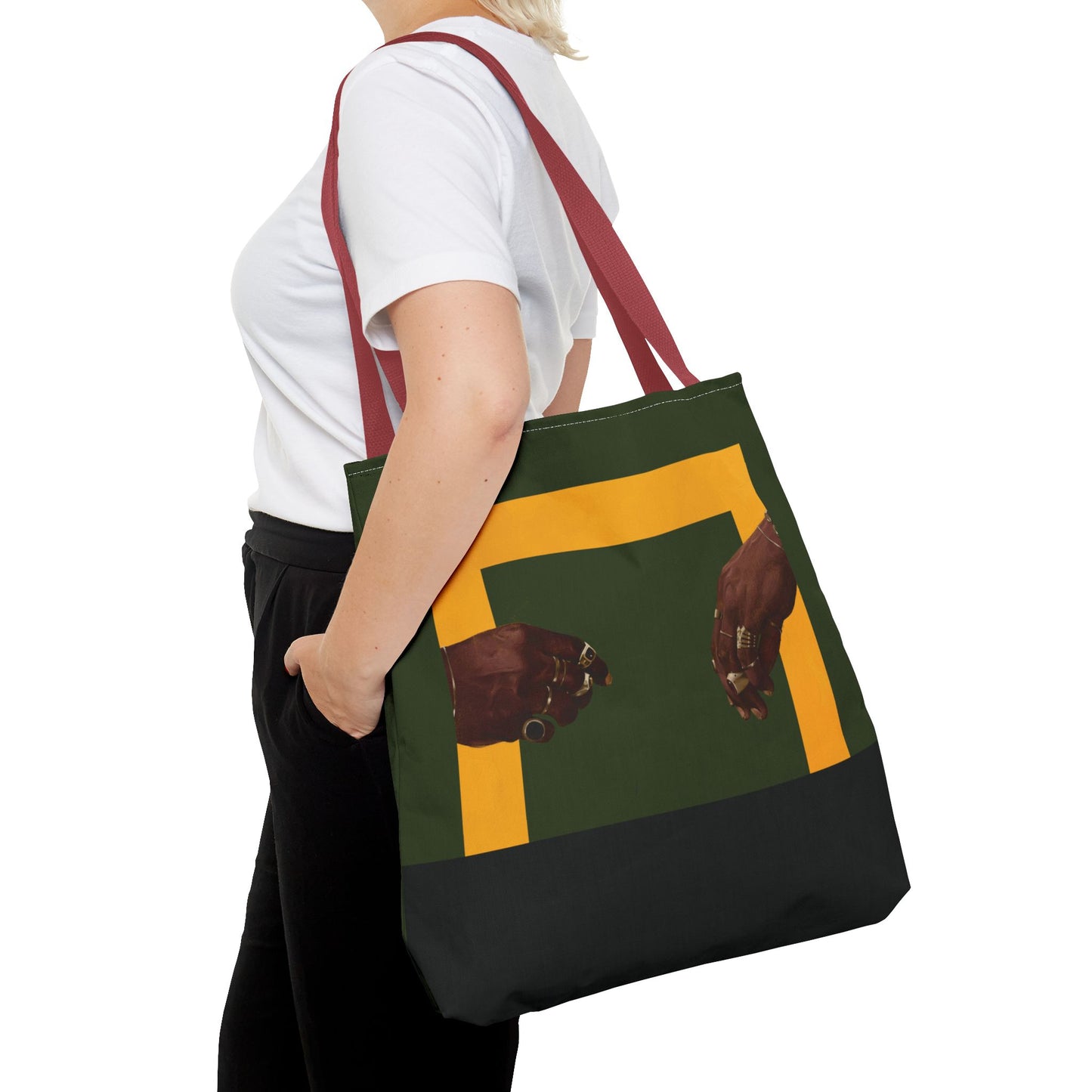 Gold Fingers tote