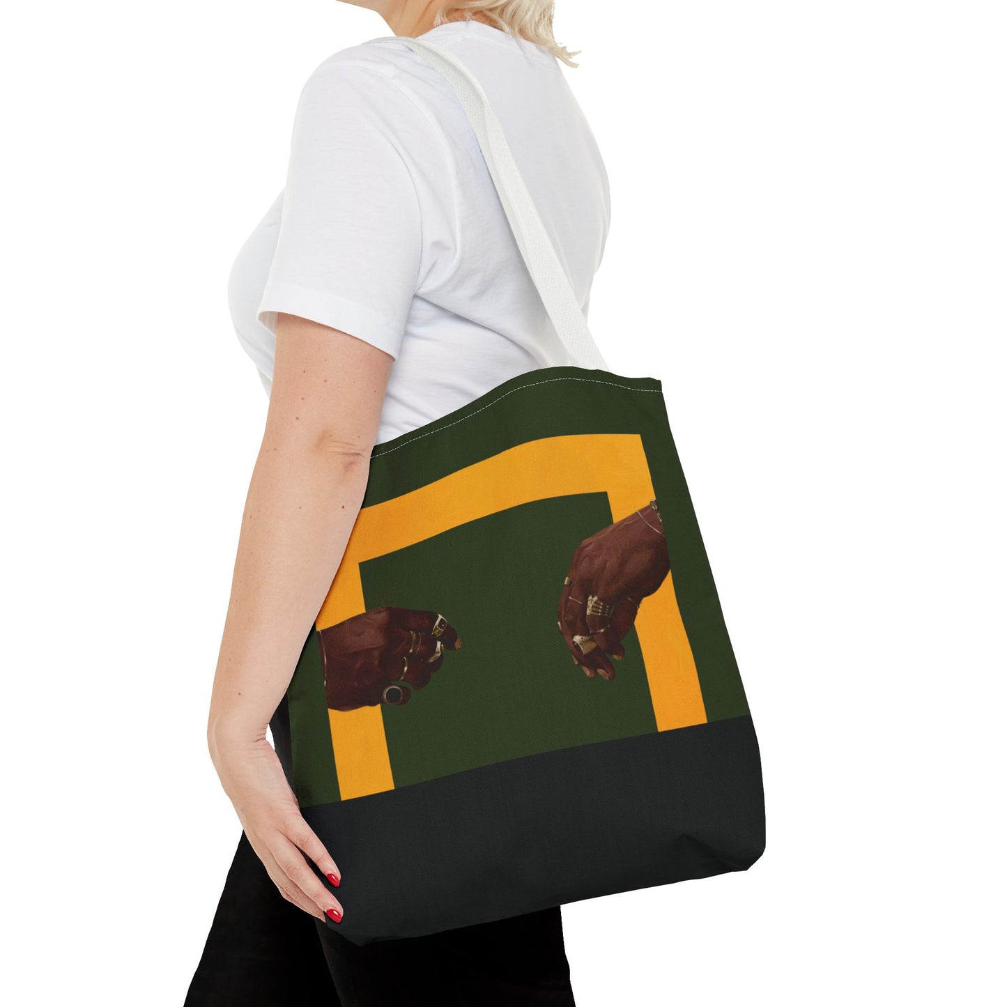 Gold Fingers tote