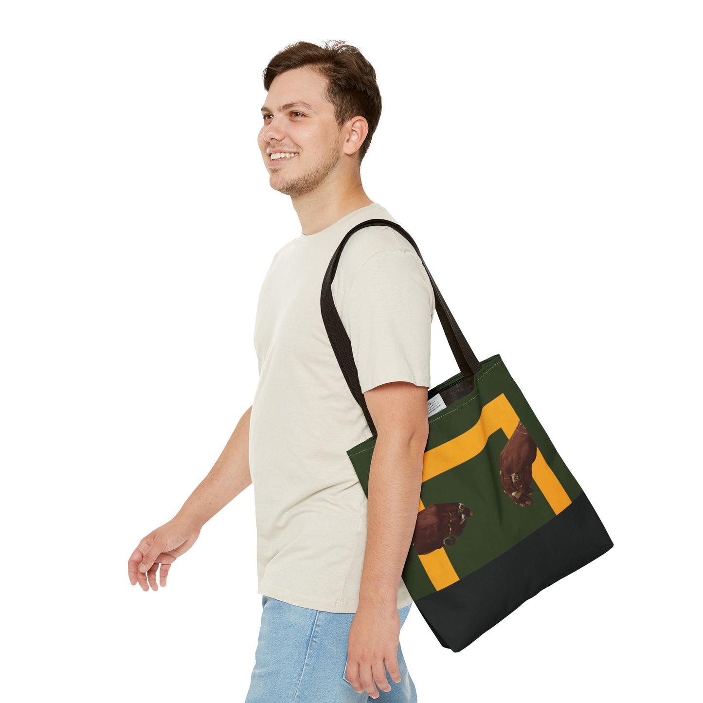 Gold Fingers tote