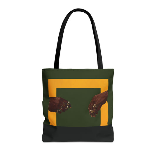 Gold Fingers tote