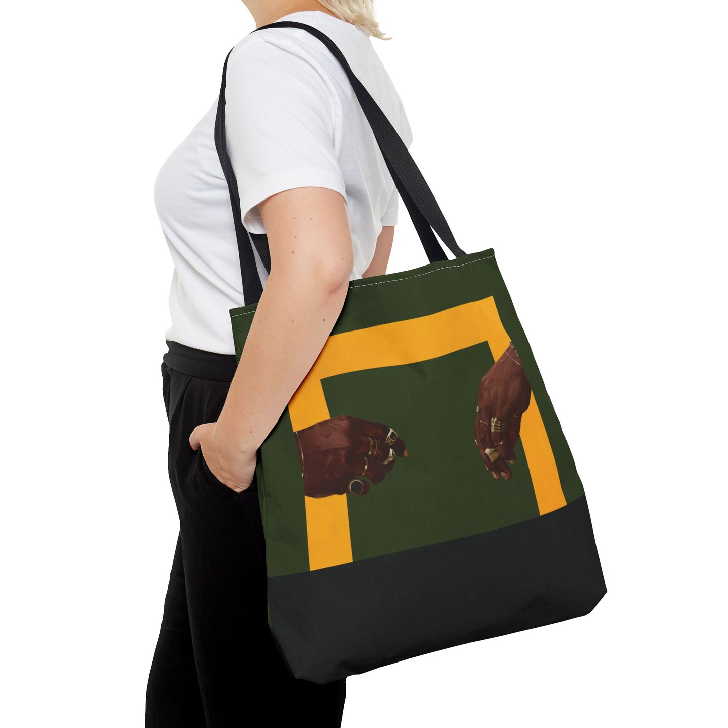 Gold Fingers tote