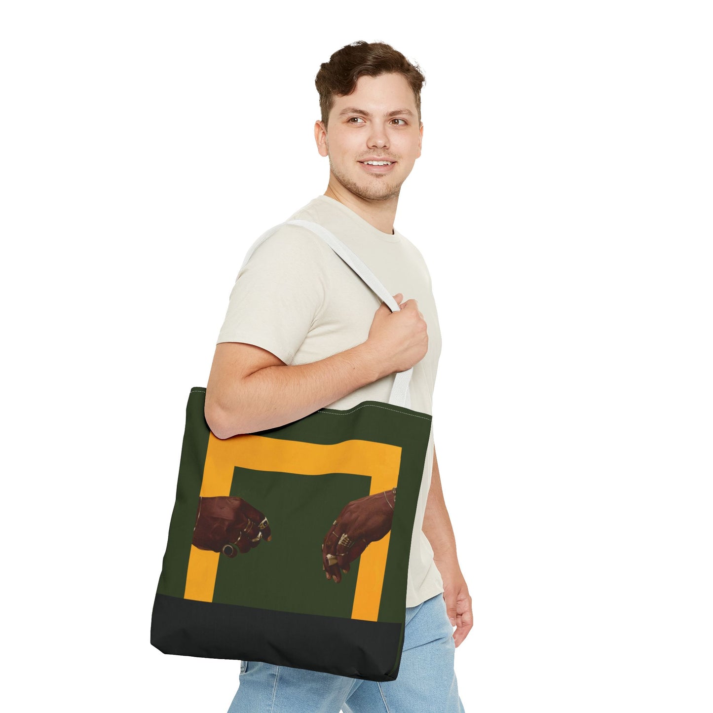 Gold Fingers tote