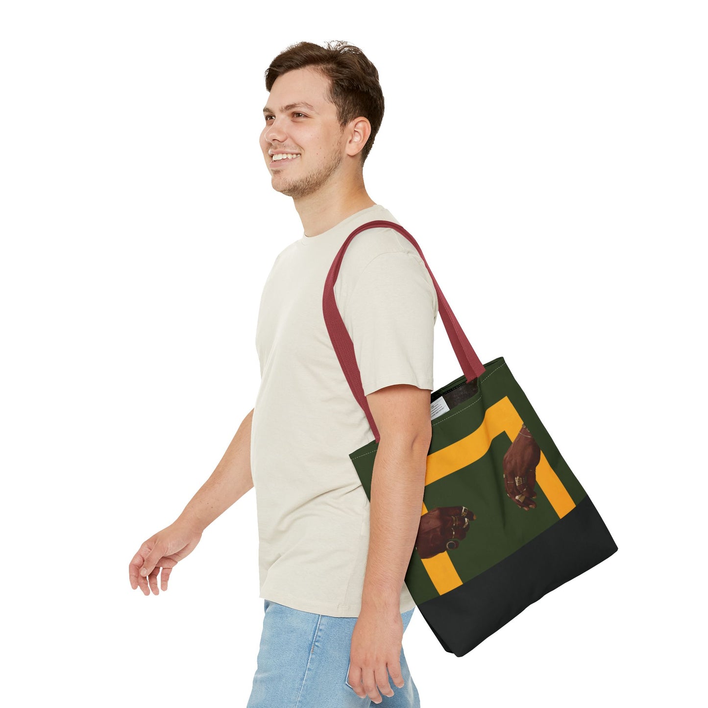 Gold Fingers tote