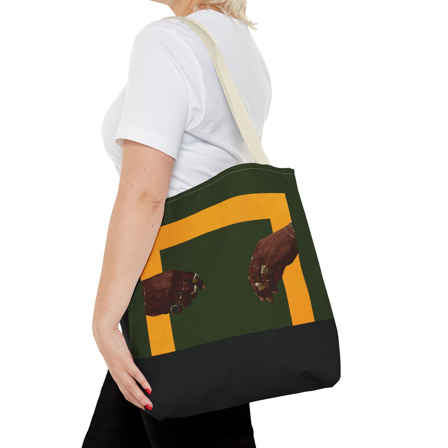 Gold Fingers tote