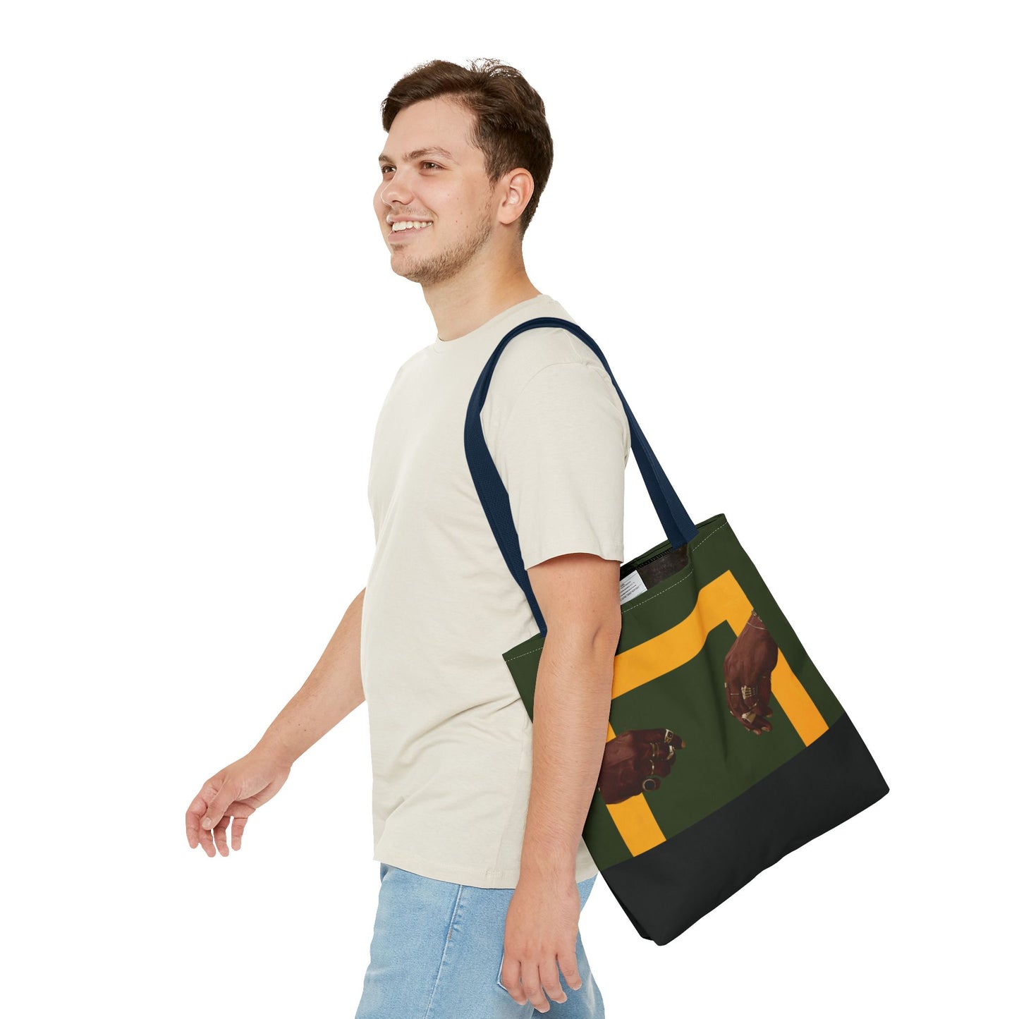 Gold Fingers tote
