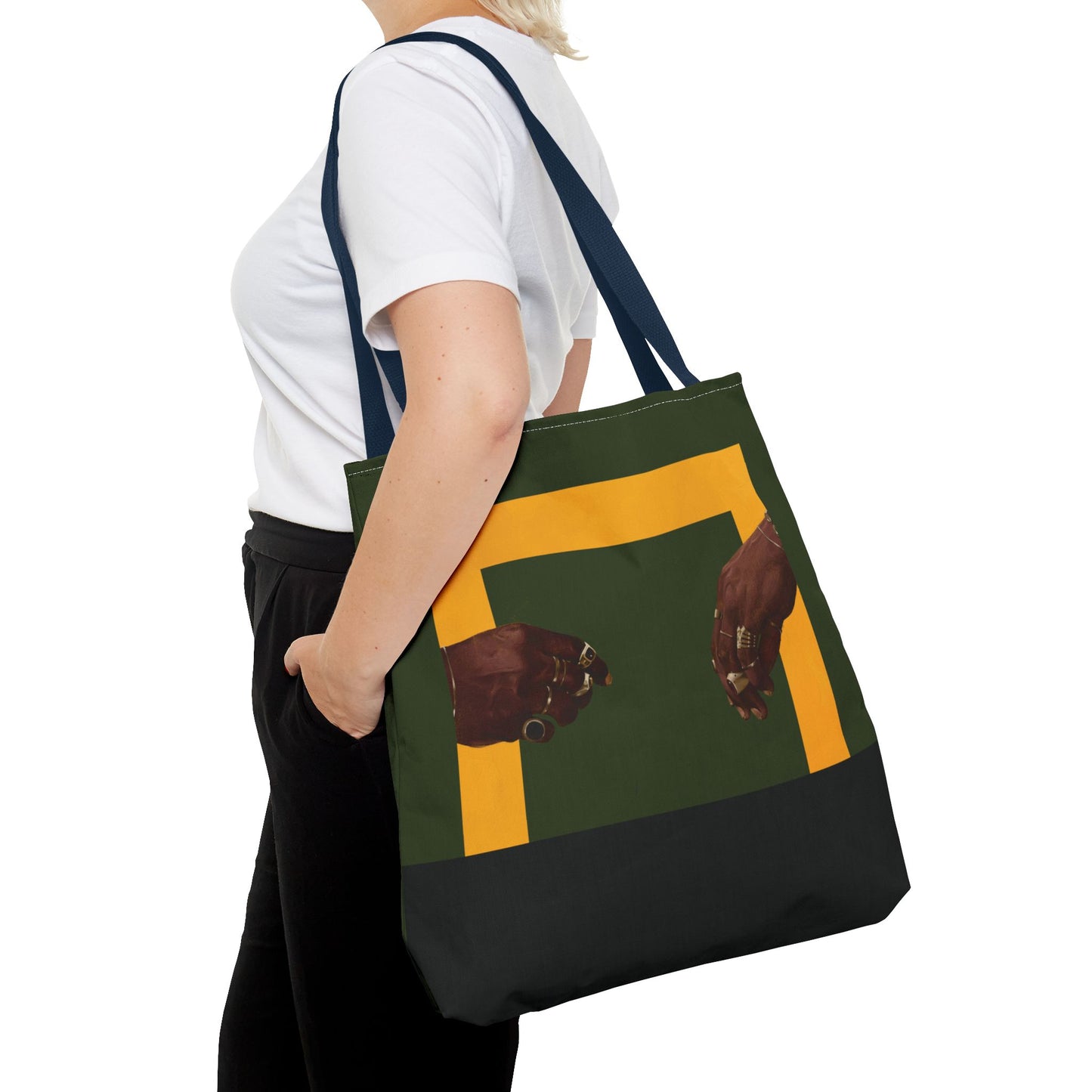 Gold Fingers tote