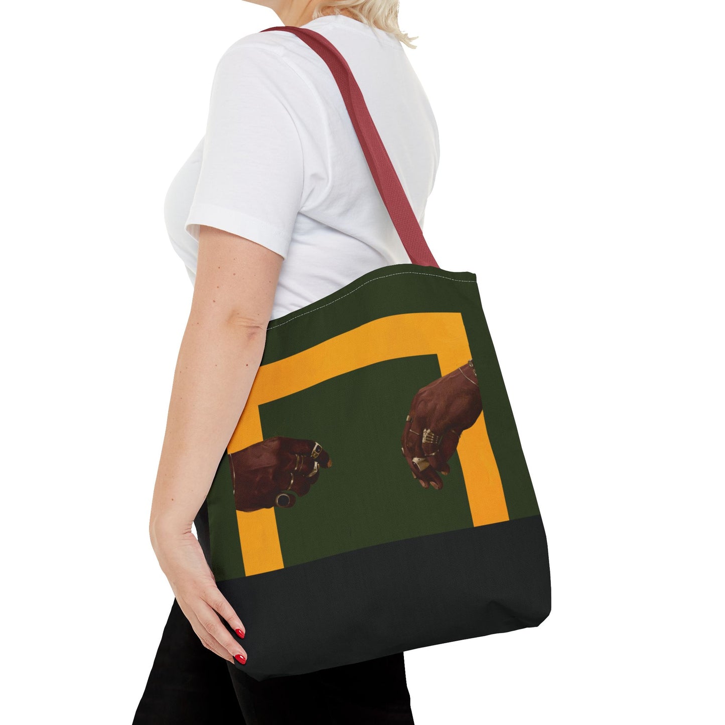 Gold Fingers tote