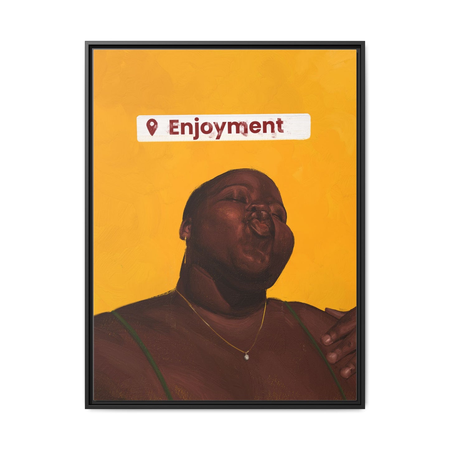 Where enjoyment resides